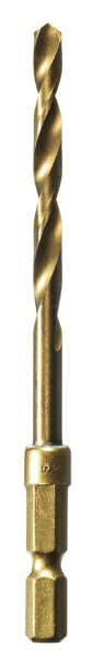 高芝ギムネ製作所｜TAKASHIBA GIMUNE FIRST 2306-5.0 チタン六角鉄鋼ドリル 5.0mm