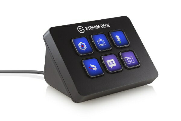 ELGATO｜エルガト 〔ショートカットキーボード〕 STREAM DECK MINI ストリームデックミニ (日本語パッケージ) 10GAI9900-JP