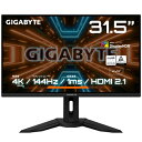 GIGABYTE｜ギガバイト ゲーミングモニター M32U 31.5型 /4K(3840×2160） /ワイド