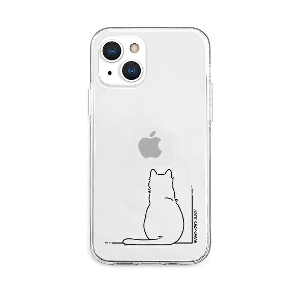 ROA｜ロア iPhone 13 対応 6.1inch 2眼ソフトクリアケース　SIRONEKO AKAN AK20991i13