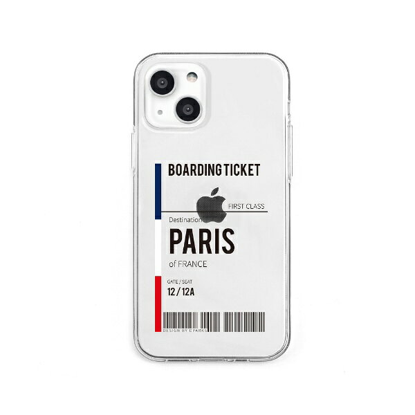 ROA｜ロア iPhone 13 mini対応 5.4 inch ソフトクリアケース　Paris Dparks DS21132i13MN