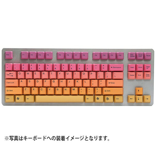 TAI-HAO｜タイハオ 〔キーキャップ〕 英語配列 PBT Double shot Keycap Set サンシャイン th-sunshine-keycap-set