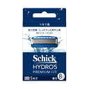 【エントリーで最大全額ポイント還元|8/22迄】 シック|Schick 【シックジャパン】ハイドロ5 プレミアム つるり肌へ 替刃(8コ入)