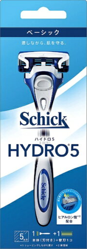 シック|Schick 【シックジャパン】ハイドロ5 ベーシックホルダー(刃付き+替刃1コ) シック|Schick 【シックジャパン】ハイドロ5 ベーシックホルダー(刃付き+替刃1コ)