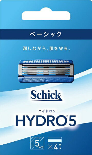 シック|Schick 【シックジャパン】ハイドロ5 ベーシック 替刃(4コ入)