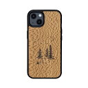 ROA｜ロア iPhone 13 対応 6.1inch 2眼 天然木ケース camp Man Wood I21223i13