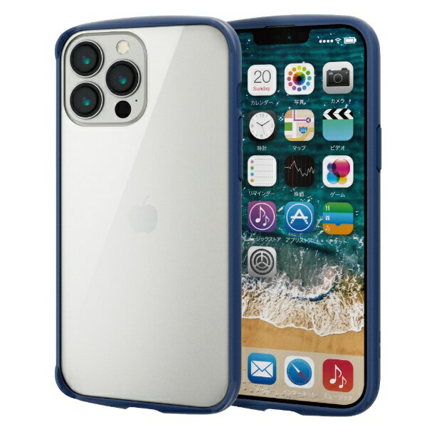 スマートフォン・携帯電話アクセサリー, ケース・カバー ELECOM iPhone 13 Pro Max 6.7inchTOUGHSLIMLIT PM-A21DTSLFCGNV