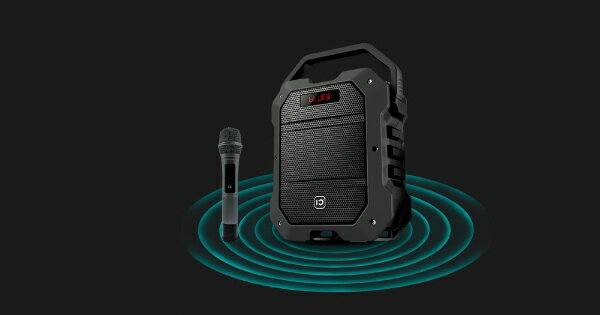 SHIDU Bluetooth対応 ポータブルPAスピーカー K11