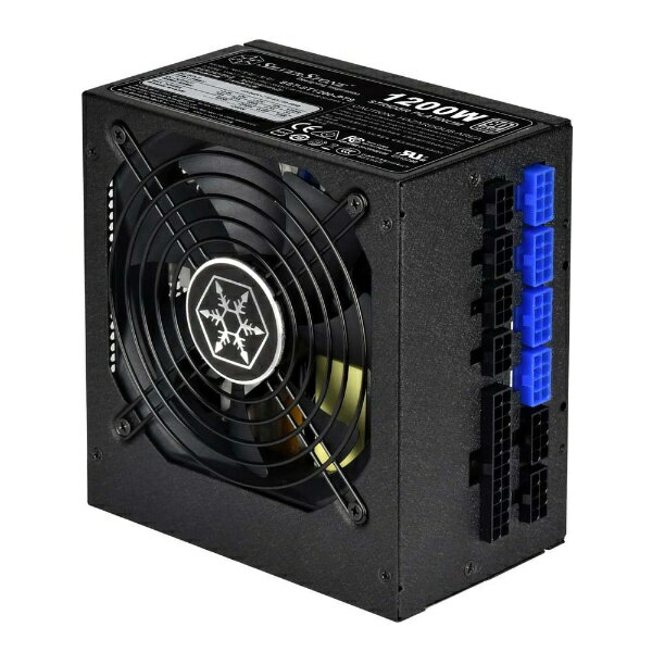 SilverStone｜シルバーストーン PC電源 ST1200-PTS ブラック SST-ST1200-PTS 1200W /ATX /Platinum