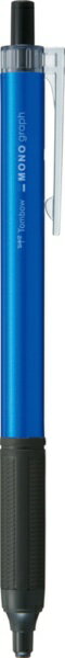 トンボ鉛筆｜Tombow MONO graph Lite モノグラフライト ボールペン ライトブルー インク色：黒 BC-MGLE43 [0.5mm]