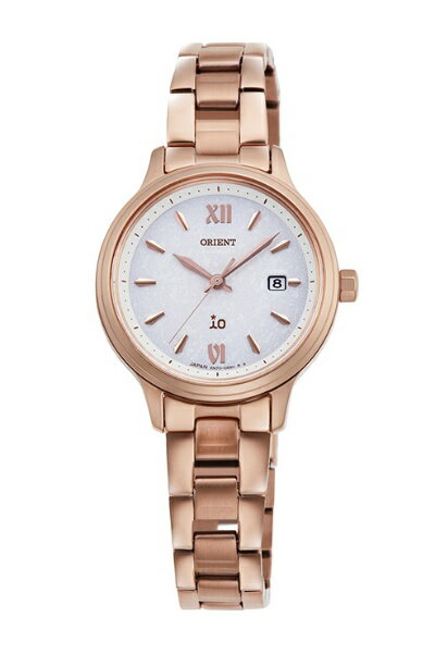 ORIENT｜オリエント時計 ORIENT(オリエント） iO イオ クオーツ ホワイト シルバー ホワイト/ピンクゴールド RN-WG0419S [正規品]