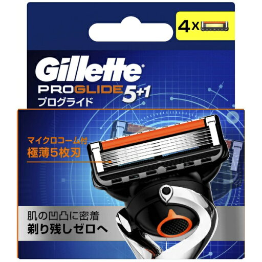 ジレット|Gillette Gillette(ジレット)プログライドマニュアル替刃4個入 ジレット|Gillette Gillette(ジレット)プログライドマニュアル替刃4個入