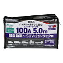 大自工業|DAIJI INDUSTRY ブースターケーブル ディーゼル車~小型トラック用 DC12V/24V・100A 5m BT-13