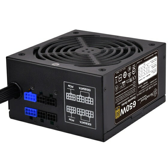 SilverStone｜シルバーストーン PC電源 ET650-HG ブラック SST-ET650-HG-REV 650W /ATX /Gold