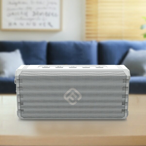 Forties｜フォーティーズ ブルートゥーススピーカー 40s シルバーグレイ FSBTS205HW2 [防水 /Bluetooth対応]【rb_audio_cpn】 biccamera-13622548 楽天ビック(ビックカメラ×楽天) サンプル画像3