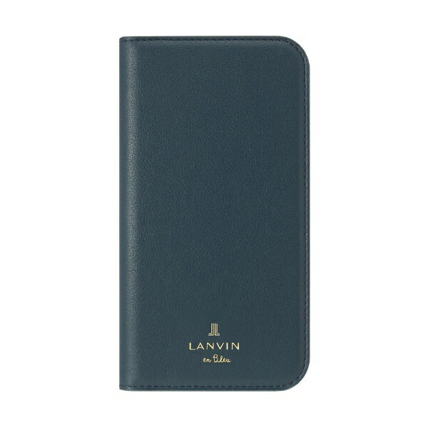 ランバン｜LANVIN LANVIN en Bleu - Folio Case Stand & Ring Ribbon 2-Tone for iPhone 13 Pro [ Navy/Vintage Blue ] LANVIN en Bleu　ランバンオンブルー LBR2NVVFLIP2162のサムネイル