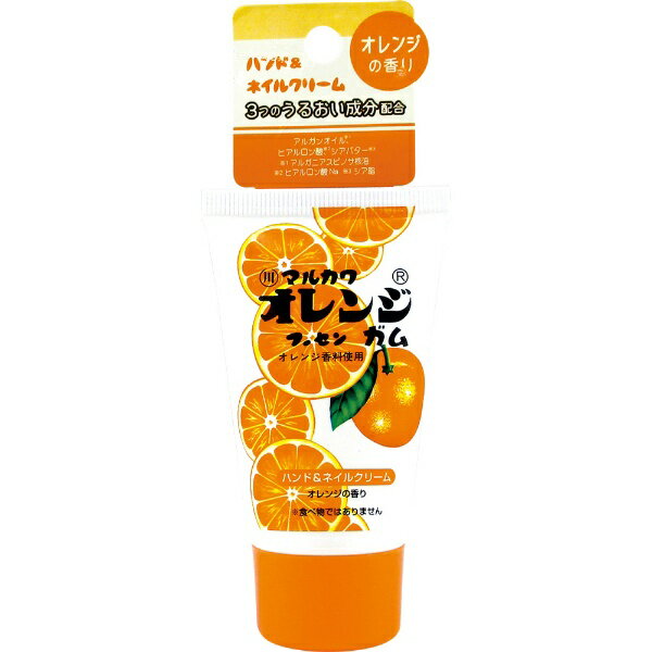 ティーズファクトリー｜T’S FACTORY お菓子シリーズ ハンド＆ネイルクリーム マルカワフーセンガム オレンジ OC-5537377FOのサムネイル