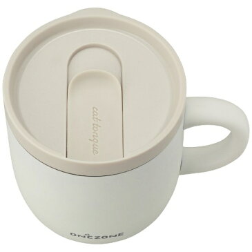 ドウシシャ|DOSHISHA 猫舌専科マグカップ 260ml ホワイト OZNM260WHT