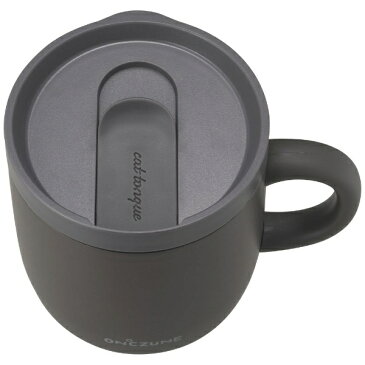 ドウシシャ|DOSHISHA 猫舌専科マグカップ 260ml ブラック OZNM260BLK