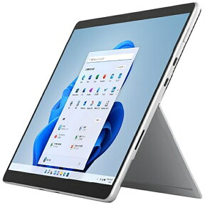 マイクロソフト｜Microsoft Surface Pro 8 プラチナ [13.0型 /Windows11 Home /intel Core i5 /メモリ：8GB /SSD：256GB] 8PQ-00010【rb_win11】