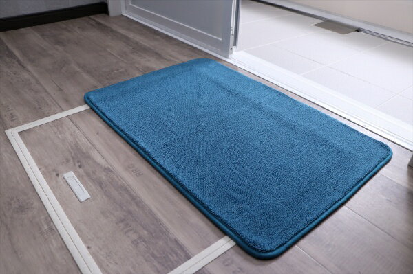 イケヒコ｜IKEHIKO 足元さらっとバスマット 35×50cm ブルー