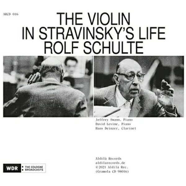 インディーズ （クラシック）/ ストラヴィスキーの生涯におけるヴァイオリン【CD】 【代金引換配送不可】