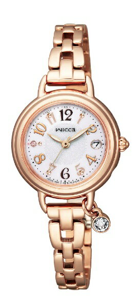 シチズン ウィッカ 腕時計（レディース） シチズン｜CITIZEN wicca（ウィッカ） ソーラーテック電波時計 ブレスライン KL0-561-17