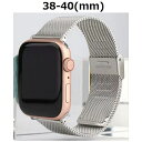 VPG|ブイピージー ステンレスAppleWatchバンド 38-40mm AW-STN01SL(2)