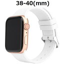 VPG|ブイピージー シリコンAppleWatchバンド 38-40mm AW-SIF01WH