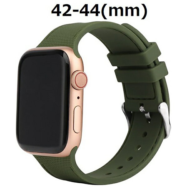 VPG｜ブイピージー シリコンAppleWatchバンド 42-44mm AW-SIF02GR