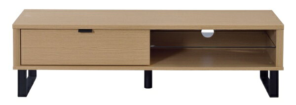 東谷|AZUMAYA ローボード シーム ※〜52V型対応(W120×D35×H34cm) SO-852NA ナチュラル【キャンセル・返品不可】 [3]