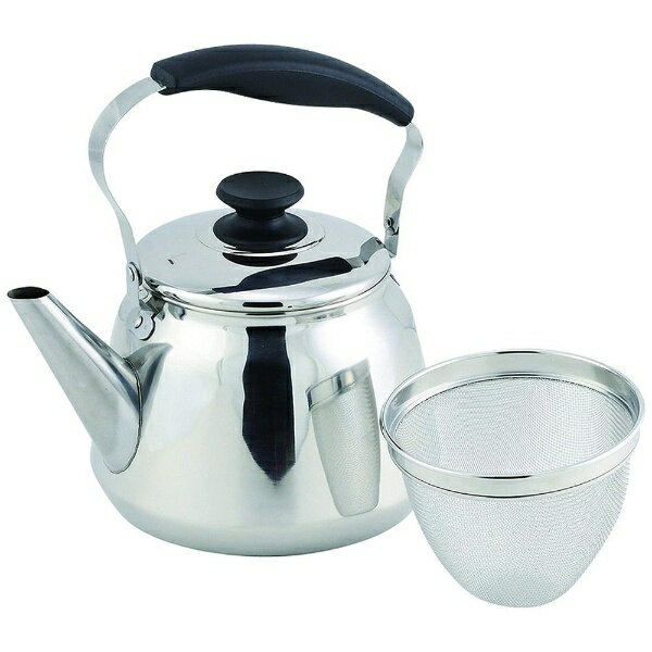 パール金属｜PEARL METAL フレッティ3 18-8ステンレス製広口ケットル 5.0L 茶こしアミ付 HB-5647