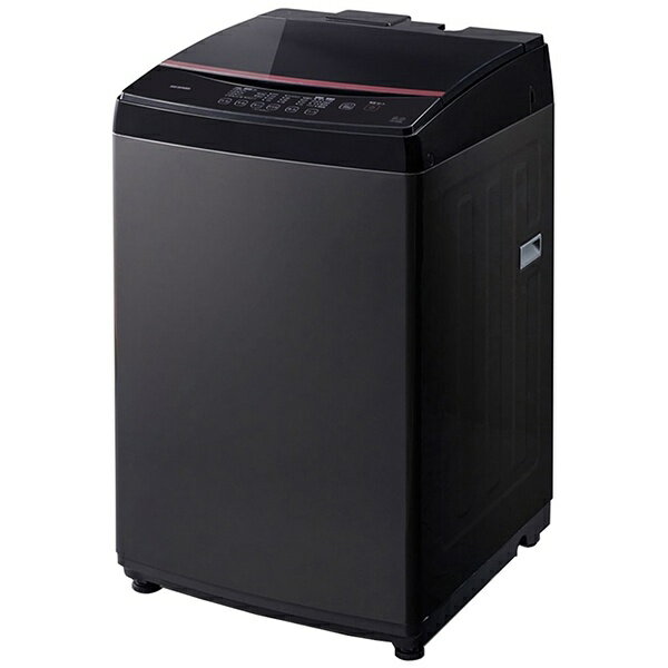 アイリスオーヤマ｜IRIS OHYAMA 全自動洗濯機 ブラック IAW-T805BL-B [洗濯8.0kg /簡易乾燥(送風機能) /上開き]【2111_rs】