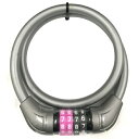TOP|トップ ワイヤーロック マイセット コンパクト ダイヤルロック60(シルバー) TPLCMYSETCOMPACT60GY