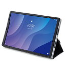 エレコム｜ELECOM Lenovo Tab M10 HD(2nd Gen)用 フラップカバー ソフトレザー 2アングル 軽量 ブラック TB-L201PLFBK