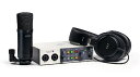 Universal Audio|ユニバーサルオーディオ スタジオバンドル USB 2.0 オーディオインターフェース 2イン/2アウト コンデンサーマイク ヘッ...
