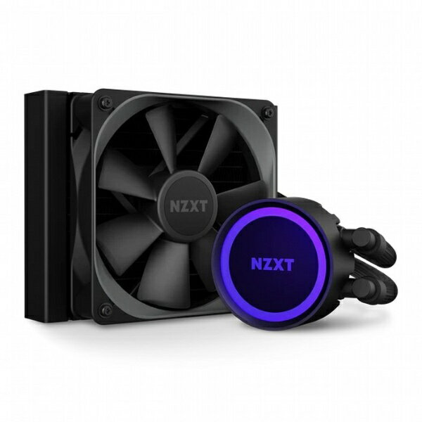 NZXT｜エヌゼットエックスティー 水冷CPUクーラー Kraken 120 ブラック RL-KR120-B1