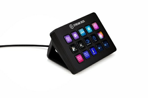 【エントリーで2倍pt(5/20まで)】 ELGATO｜エルガト 〔ショートカットキーボード〕 Stream Deck MK.2 (日本語パッケージ) ブラック 10GBA9900-JP08261808