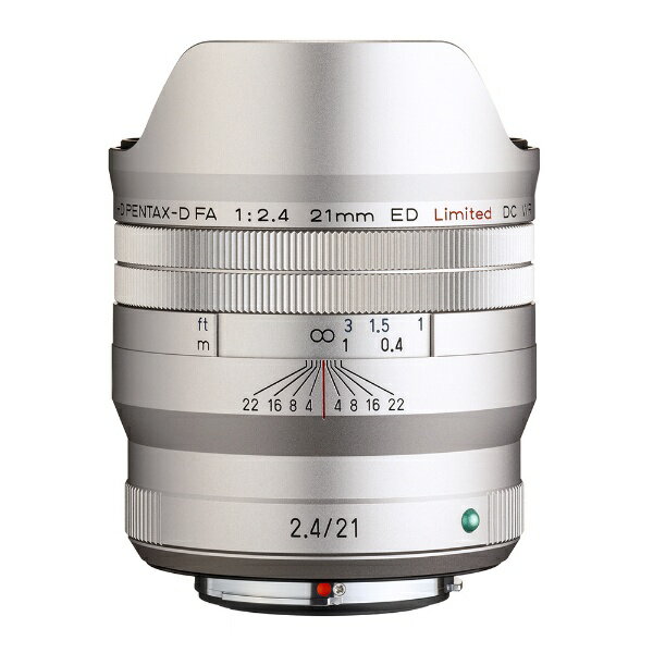リコー｜RICOH カメラレンズ HD PENTAX-D FA 21mmF2.4ED Limited DC WR シルバー ペンタックスK /単焦点レンズ