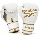 リーボック|Reebok ボクシンググローブ 12oz(ゴールド/ホワイト) RSCB-12010GD-12