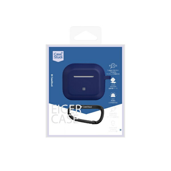 KUTUROGIAN�å��ĥ������� AirPods(��3����)������ ���ꥳ�󥱡��� �Ѿ׷� Casestudi �ͥ��ӡ� CS-AP4-EGR-NV