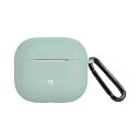 KUTUROGIAN|クツロギアン AirPods (第3世代)用 シリコンケース(カラビナ付き) ULTRA SLIM Casestudi ティファニー CS-AP4-ULSR-TF