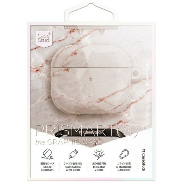 KUTUROGIAN�å��ĥ������� AirPods(��3����)������ casestudi PRISMART Casestudi �ޡ��֥륰�졼 CS-AP4-PA-GR