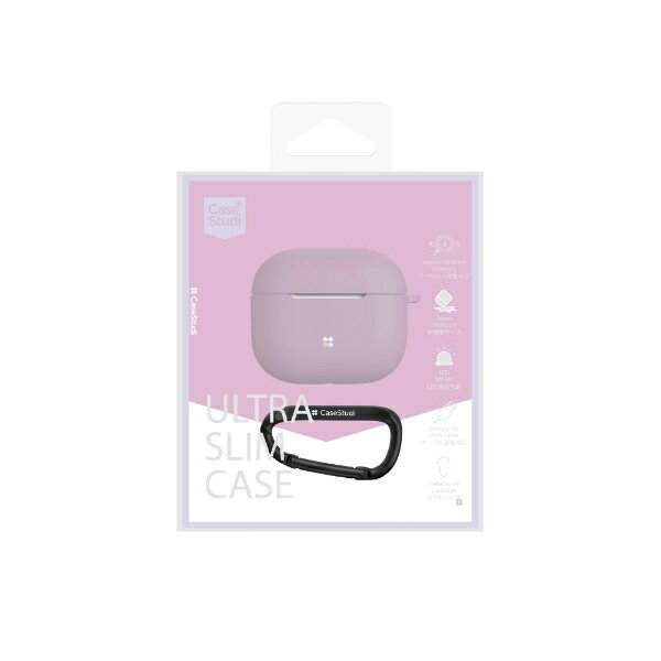 KUTUROGIAN�å��ĥ������� AirPods(��3����)������ ���ꥳ�󥱡��� ULTRA SLIM Casestudi ������ CS-AP4-ULSR-SK