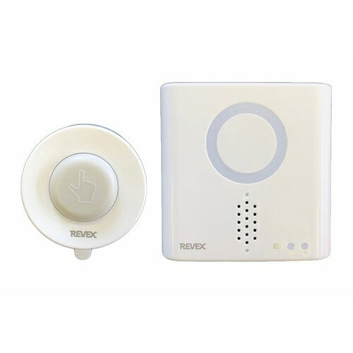 楽天ビック(ビックカメラ×楽天)のリーベックス｜REVEX 防水型押しボタン呼び出しチャイムセット｜アングル2