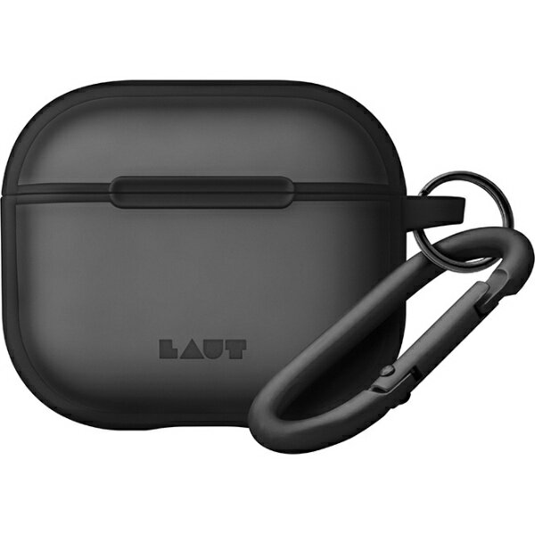 LAUT｜ラウ AirPods(第3世代)用 ケース HUEX スモーク L_AP4_HX_BK