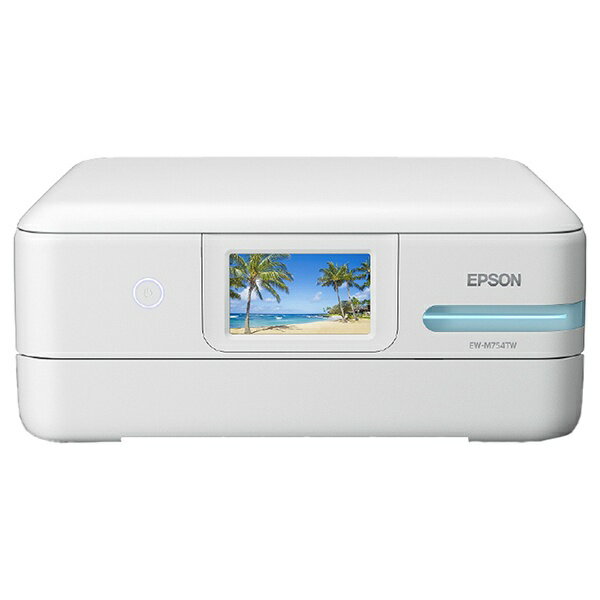 エプソン｜EPSON EW-M754TW インクジェット複合機 エコタンク搭載モデル ホワイト [L判〜A4]