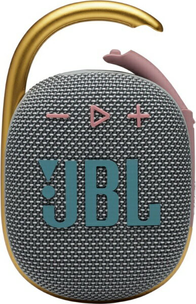 JBL｜ジェイビーエル ブルートゥース スピーカー グレー JBLCLIP4GRY [防水 /Bluetooth対応]【rb_audio_cpn】