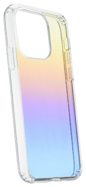 セルラーライン PRISMA iPhone13Pro用　虹色光沢ケース セルラーライン クリア PRISMACIPH13PROT