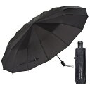 V[YZNVbShufs selection 16RIB Folding Umbrella Black 16RIB-3F55-UH-BK [JpP /Y /55cm]